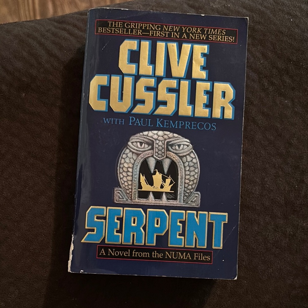 Clive Cussler 'Serpent' Novel